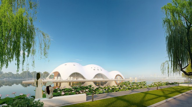 'Lên đèn' công trình top đắt đỏ nhất thế giới ở Việt Nam: Rộng 25.000m2, 'đại thụ' ngành kiến trúc thiết kế- Ảnh 1. 'Lên đèn' công trình top đắt đỏ nhất thế giới ở Việt Nam: Rộng 25.000m2, 'đại thụ' ngành kiến trúc thiết kế- Ảnh 1.