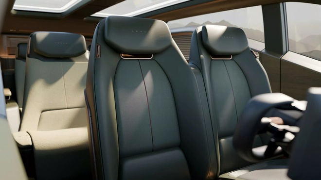 Nhìn tận mắt Lexus LS concept hoàn toàn mới: Từ sedan thành MPV 6 bánh 'cực dị' khi 4 bánh sau nhỏ hơn 2 bánh trước- Ảnh 11.