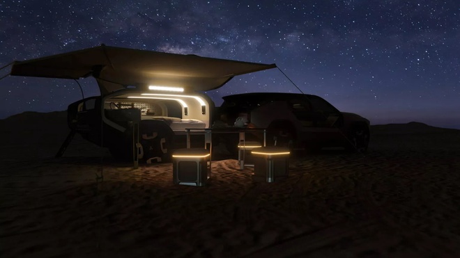 Mitsubishi Pajero Sport sắp lột xác như thế này: Như căn nhà di động, có cả phòng tắm, máy hybrid cắm sạc, có AI- Ảnh 8. Mitsubishi Pajero Sport sắp lột xác như thế này: Như căn nhà di động, có cả phòng tắm, máy hybrid cắm sạc, có AI- Ảnh 8.