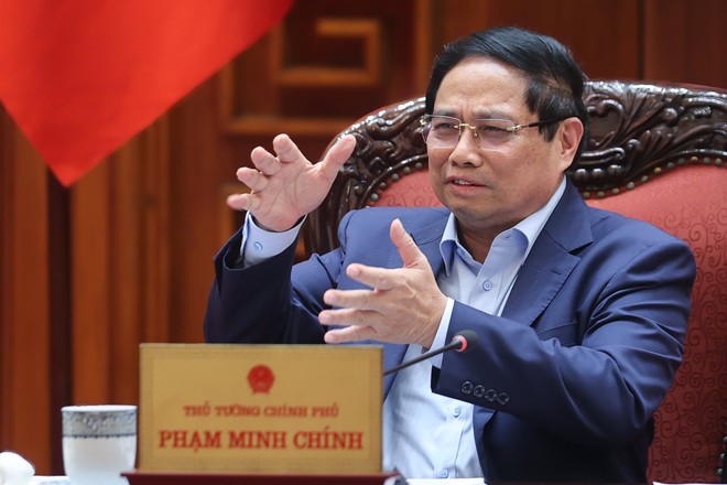 Ngày 2/10, Thủ tướng trì các cuộc họp Thường trực Chính phủ về nhiều nội dung quan trọng, trong đó có nội dung về tình hình kinh tế - xã hội. Ảnh: VGP