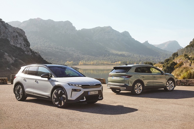 Đ&acirc;y l&agrave; 2 xe điện Skoda c&oacute; thể lắp tại Việt Nam năm sau: Mẫu nhỉnh hơn Karoq quy đổi từ 1 tỷ đồng, Enyaq c&oacute; bản mới- Ảnh 3.