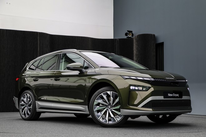 Đ&acirc;y l&agrave; 2 xe điện Skoda c&oacute; thể lắp tại Việt Nam năm sau: Mẫu nhỉnh hơn Karoq quy đổi từ 1 tỷ đồng, Enyaq c&oacute; bản mới- Ảnh 8.