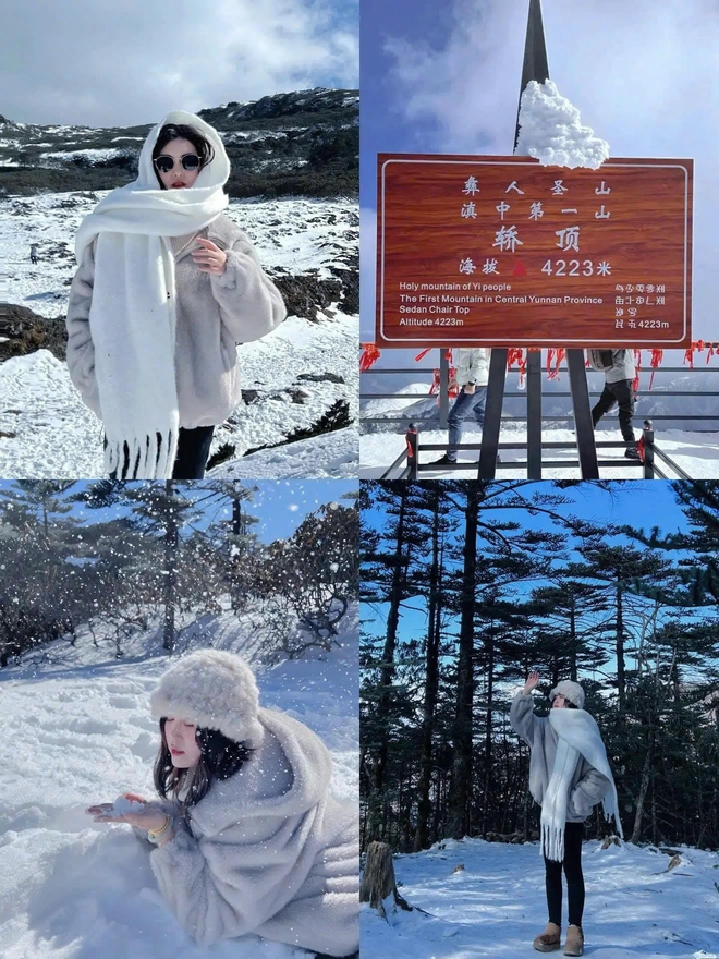 Khách Việt kể chuyện đi ngắm tuyết trên núi cao hơn 4000m ở Trung Quốc, nhận xét: "Không ngờ đến mức này!" - Ảnh 14.