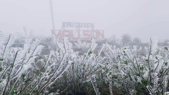 Ngoài Fansipan, đây là nơi lạnh không kém ở miền Bắc hôm nay: Cũng là núi, nhiều năm có băng giá, tuyết - Ảnh 8.