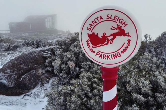 Nơi có tuyết rơi hiếm có sau gần 20 năm! - Ảnh 5.