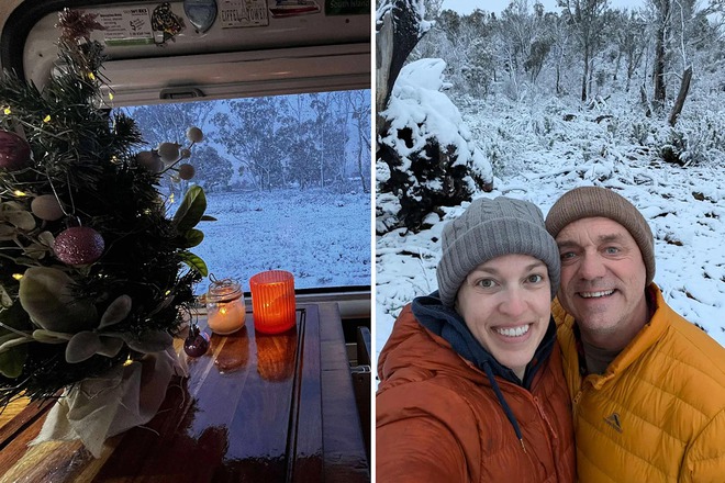 Nơi có tuyết rơi hiếm có sau gần 20 năm! - Ảnh 7.