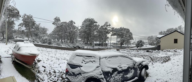 Nơi có tuyết rơi hiếm có sau gần 20 năm! - Ảnh 6.