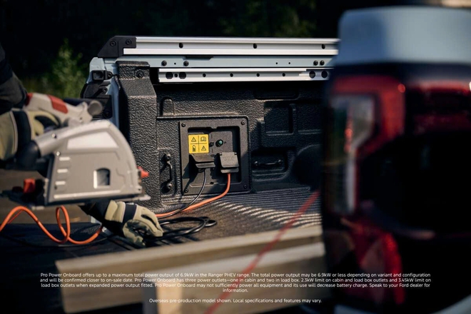 Ford Ranger PHEV hé lộ một số chi tiết động cơ trước thềm ra mắt - Ảnh 5.