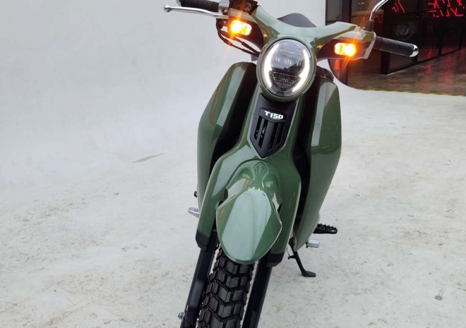 Kamax Cub-X mẫu xe cổ điển cho những người th&iacute;ch Honda Cub với mức gi&aacute; rẻ hơn - Ảnh 2.
