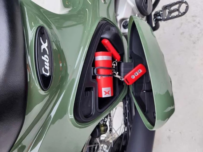 Kamax Cub-X mẫu xe cổ điển cho những người th&iacute;ch Honda Cub với mức gi&aacute; rẻ hơn - Ảnh 4.