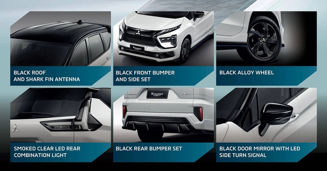 Ảnh thực tế Mitsubishi Xpander bản thể thao vừa ra mắt: Th&ecirc;m bodykit, c&aacute;nh gi&oacute;, đổi hẳn cụm đ&egrave;n trước/sau mới, dễ hot khi về Việt Nam - Ảnh 8.