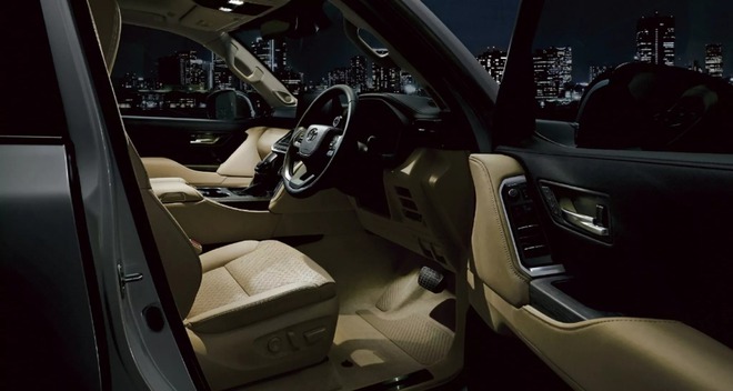 Toyota Land Cruiser 2025 được h&eacute; lộ: Đồng hồ mới, chỉnh điều h&ograve;a bằng n&uacute;t vật l&yacute;, ADAS mặc định từ bản ti&ecirc;u chuẩn - Ảnh 13.