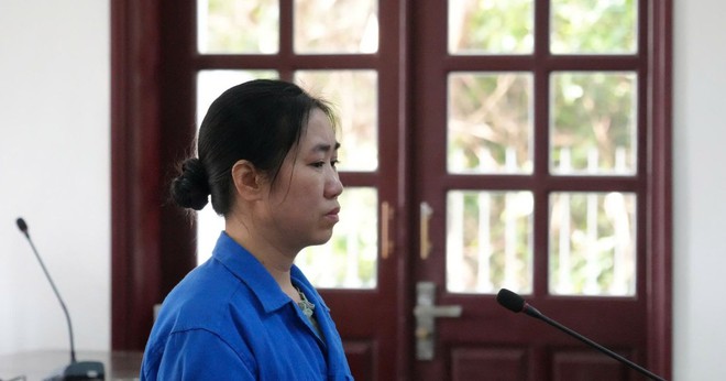 Bị cáo Bình tại phiên xử. (Ảnh: Trúc Giang/baobariavungtau.com.vn)

