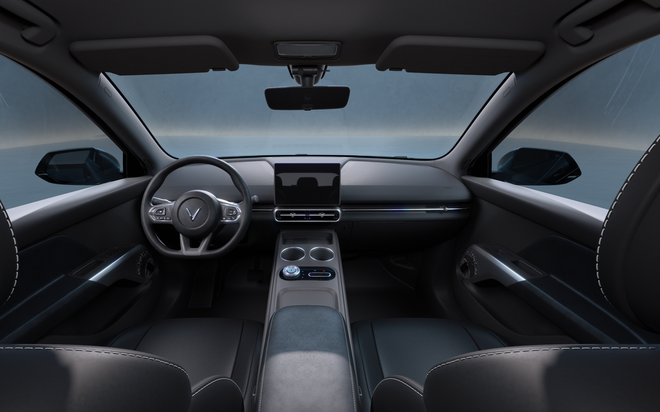 Nội thất xe VinFast Limo Green.