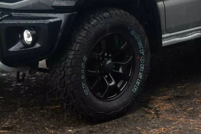 Suzuki Jimny có bản độ 6 bánh như G63: Giá đấu 1,45 tỷ đồng, thêm thùng thành bán tải, nâng cấp turbo mạnh 170hp - Ảnh 8.