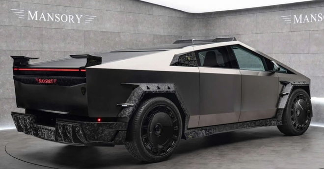 Khám phá xe bán tải điện Tesla Cybertruck độ Mansory - Ảnh 5.