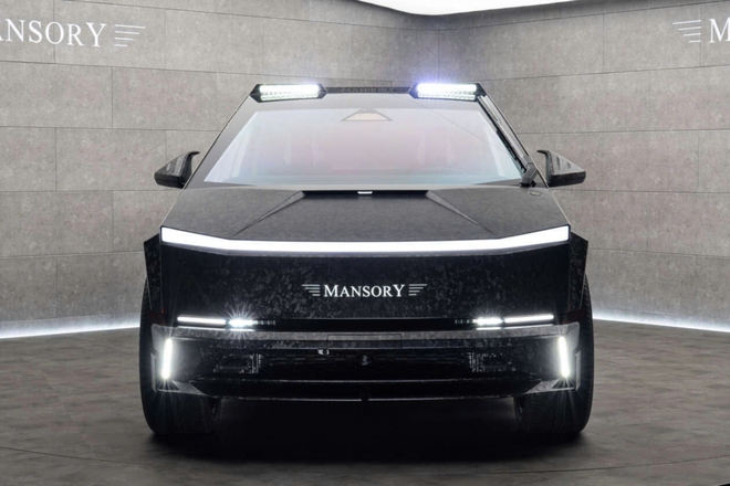 Khám phá xe bán tải điện Tesla Cybertruck độ Mansory - Ảnh 3.