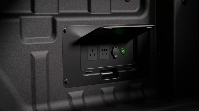 Nissan Navara bản hybrid cắm sạc ra mắt: Lột xác hoàn toàn, hơn 400 mã lực, chạy 135km thuần điện, có ổ cắm đồ gia dụng - Ảnh 17.