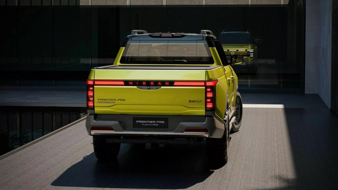 Nissan Navara bản hybrid cắm sạc ra mắt: Lột xác hoàn toàn, hơn 400 mã lực, chạy 135km thuần điện, có ổ cắm đồ gia dụng - Ảnh 12.