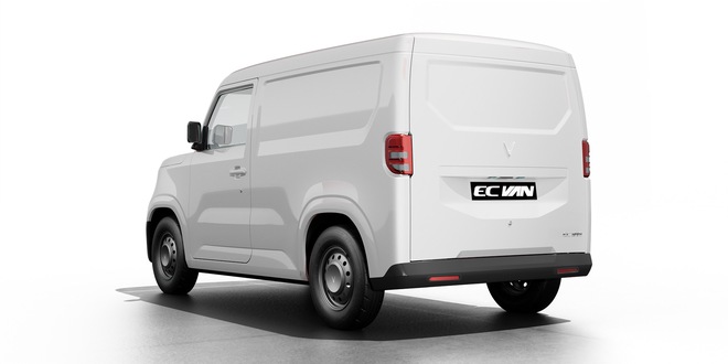 VinFast EC Van ra mắt Việt Nam: Giá từ 285 triệu đồng, động cơ ngang VF 3, chạy 150km/sạc, thùng hàng 2.600 lít, tải trọng trên 600kg - Ảnh 7.