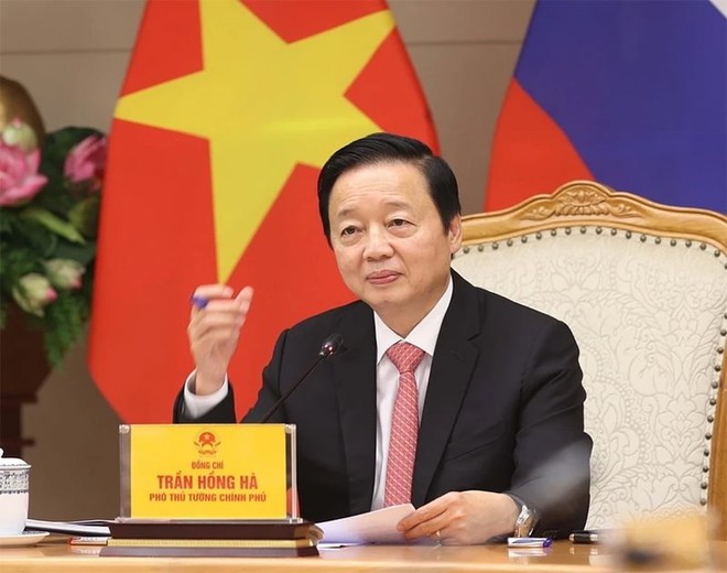 Phó Thủ tướng Trần Hồng Hà. Ảnh: TTXVN