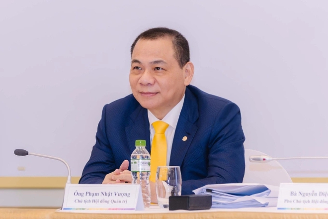 Tỷ phú Phạm Nhật Vượng, Chủ tịch HĐQT Vingroup. Ảnh: VIC Tỷ phú Phạm Nhật Vượng, Chủ tịch HĐQT Vingroup. Ảnh: VIC