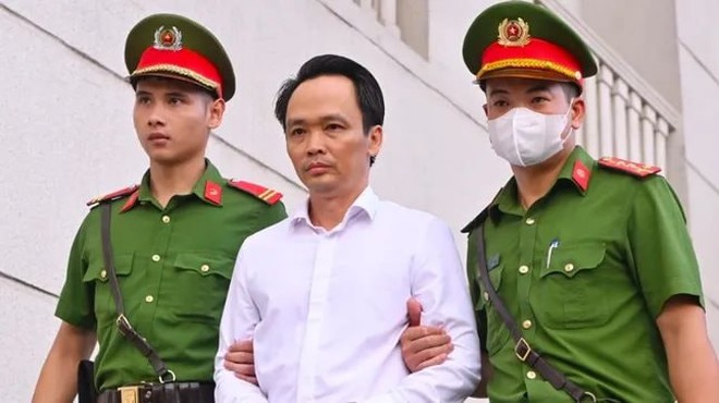 Ông Trịnh Văn Quyết ở phiên sơ thẩm. Ảnh: HA