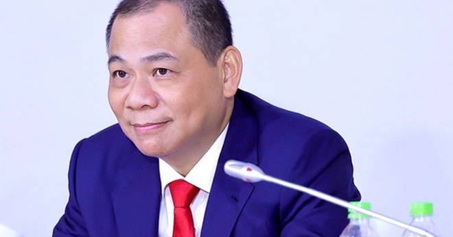 Tỷ phú Phạm Nhật Vượng, Chủ tịch Tập đoàn Vingroup. Ảnh: VIC Tỷ phú Phạm Nhật Vượng, Chủ tịch Tập đoàn Vingroup. Ảnh: VIC