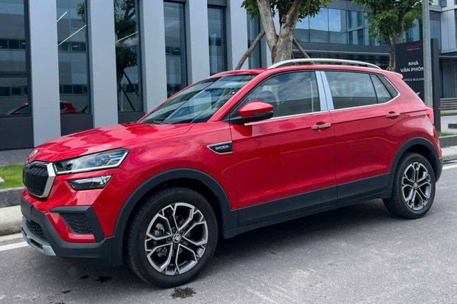 Ảnh thực tế 2 bản Skoda Kushaq tại Việt Nam: Giá dự kiến từ dưới 600 triệu đồng, ra mắt tháng này cạnh tranh Xforce, Creta - Ảnh 6.
