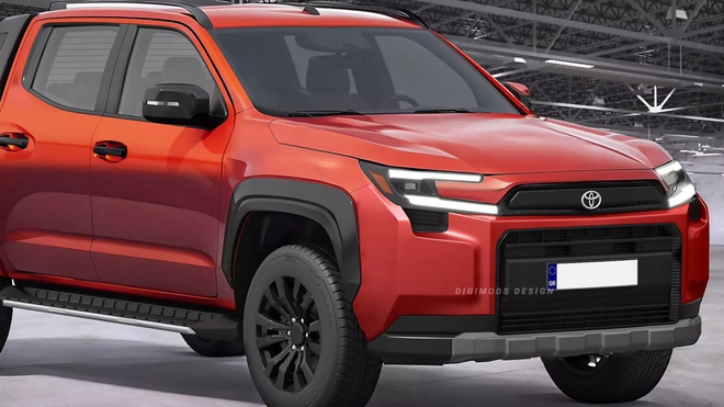 B&aacute;n tải Toyota nhỏ hơn Hilux m&agrave; thế n&agrave;y th&igrave; dễ hot: Thiết kế hiện đại như RAV4, c&oacute; thể d&ugrave;ng m&aacute;y hybrid - Ảnh 5.