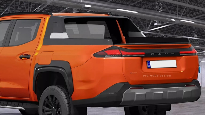 Bán tải Toyota nhỏ hơn Hilux mà thế này thì dễ hot: Thiết kế hiện đại như RAV4, có thể dùng máy hybrid - Ảnh 6.