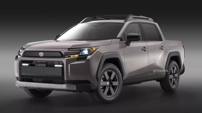 Bán tải Toyota nhỏ hơn Hilux mà thế này thì dễ hot: Thiết kế hiện đại như RAV4, có thể dùng máy hybrid - Ảnh 7.