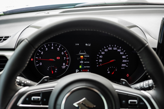 Suzuki Swift 2025 ra mắt Việt Nam: Giá 569 triệu, máy hybrid, 6 tính năng ADAS, đấu Mazda2 hatchback - Ảnh 14.