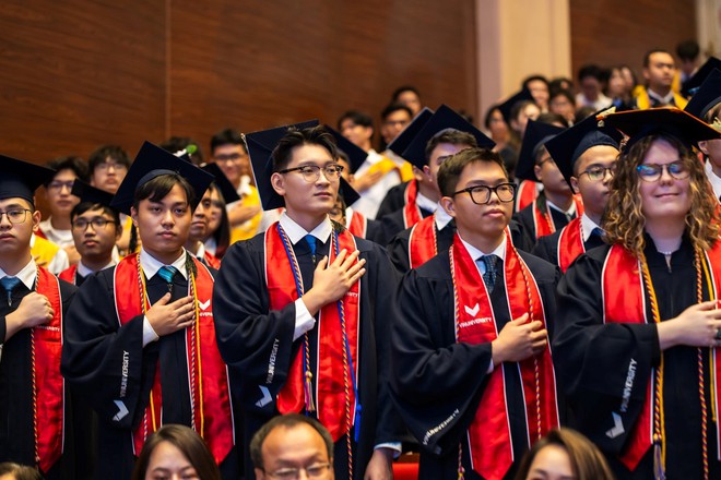 Sinh viên VinUni trong ngày tổ chức Lễ tốt nghiệp khóa 2. Sinh viên VinUni trong ngày tổ chức Lễ tốt nghiệp khóa 2.