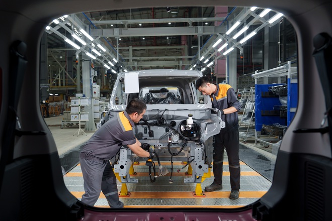 Cận cảnh dây chuyền sản xuất xe VinFast tại nhà máy Hà Tĩnh vừa khánh thành - Ảnh 26.
