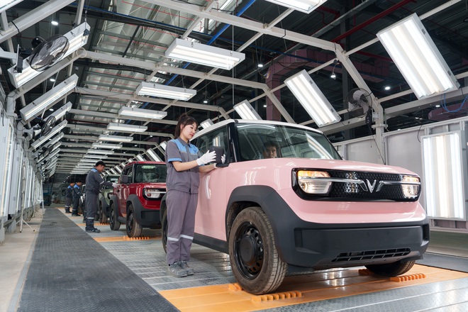 Cận cảnh dây chuyền sản xuất xe VinFast tại nhà máy Hà Tĩnh vừa khánh thành - Ảnh 28.