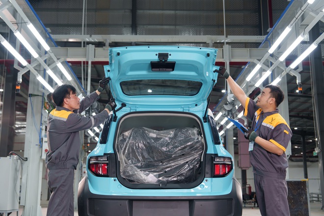 Cận cảnh dây chuyền sản xuất xe VinFast tại nhà máy Hà Tĩnh vừa khánh thành - Ảnh 30.