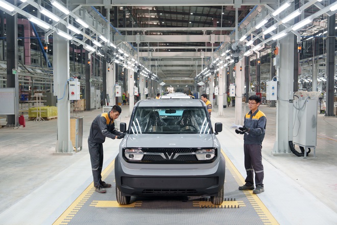 Cận cảnh dây chuyền sản xuất xe VinFast tại nhà máy Hà Tĩnh vừa khánh thành - Ảnh 31.