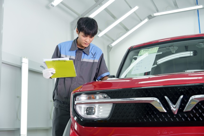 Cận cảnh dây chuyền sản xuất xe VinFast tại nhà máy Hà Tĩnh vừa khánh thành - Ảnh 32.