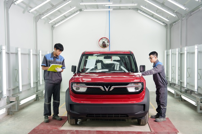 Cận cảnh dây chuyền sản xuất xe VinFast tại nhà máy Hà Tĩnh vừa khánh thành - Ảnh 33.