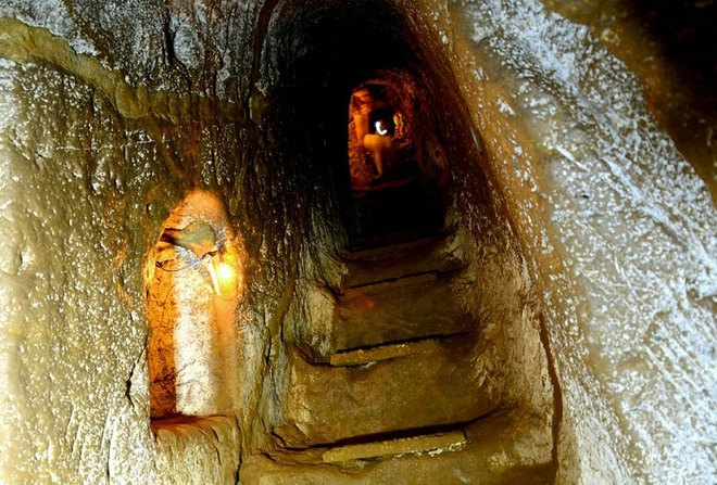 Ngoài Củ Chi, Việt Nam còn có một địa đạo khác nữa: Từng lên báo Pháp, được ví như "làng dưới lòng đất" - Ảnh 7.