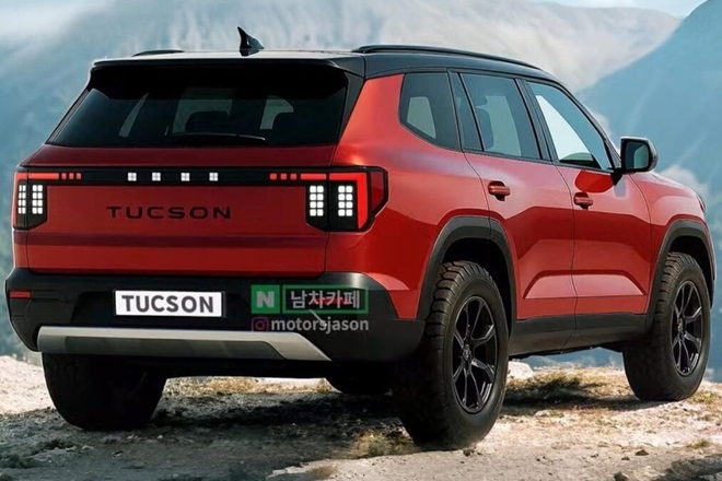 Hyundai Tucson thế hệ mới lần đầu lộ ảnh chạy thử: Thiết kế lột xác, có điểm gợi nhớ Land Rover, không còn máy dầu, có bản chạy 100km không cần xăng - Ảnh 5.
