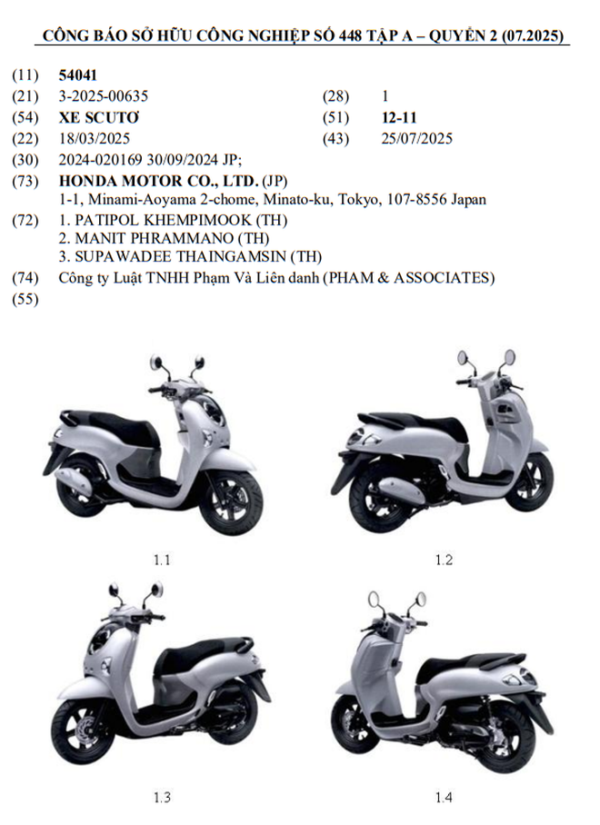 Thêm mẫu xe ga mới được Honda đăng ký tại Việt Nam: “ăn xăng” chỉ 1,7 lít/100 km, trang bị không kém cạnh Vision - Ảnh 2.