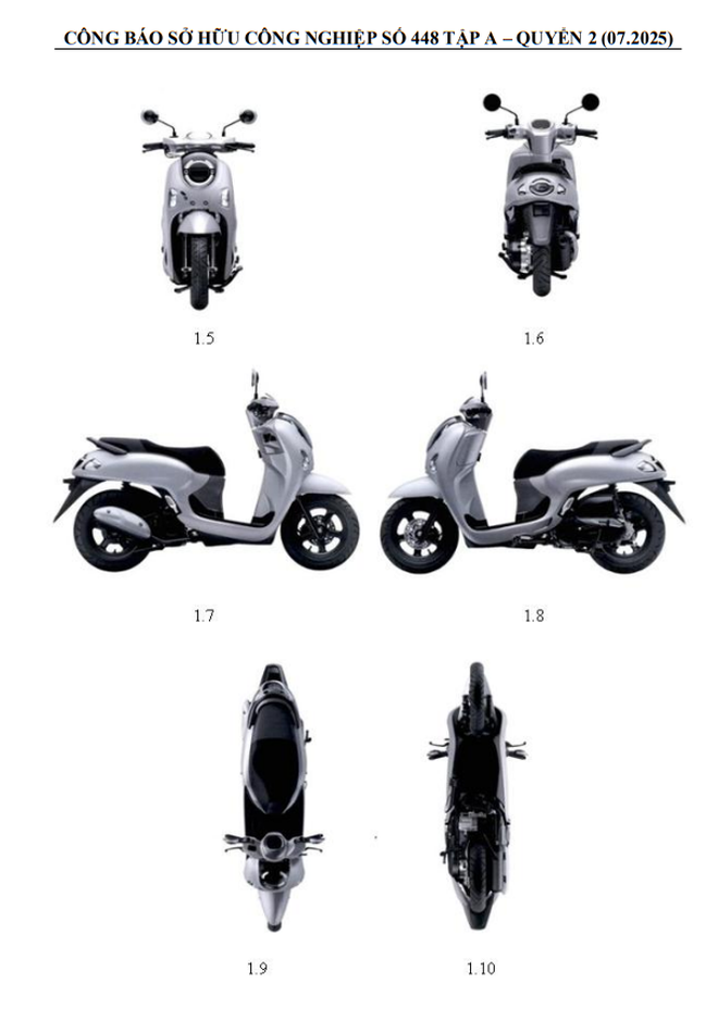 Thêm mẫu xe ga mới được Honda đăng ký tại Việt Nam: “ăn xăng” chỉ 1,7 lít/100 km, trang bị không kém cạnh Vision - Ảnh 3.