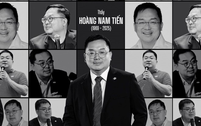 Bức ảnh được FPT Edu Experience Space chia sẻ trên fanpage cùng với bài đăng tiễn biệt người sếp, người thầy Hoàng Nam Tiến, ngày 31/7. Bức ảnh được FPT Edu Experience Space chia sẻ trên fanpage cùng với bài đăng tiễn biệt người sếp, người thầy Hoàng Nam Tiến, ngày 31/7.