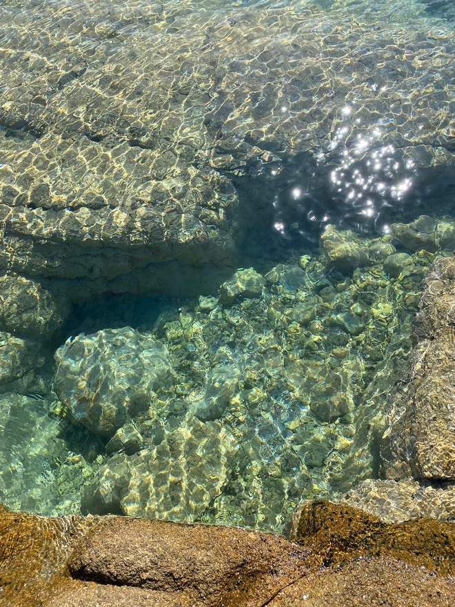 Hòn đảo hoang sơ thuộc tỉnh miền Trung, du khách nhận xét: "Ngỡ ngàng vì nước biển quá xanh!" - Ảnh 10.