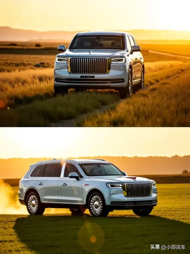 Xe chở ông Tập Cận Bình - Hongqi N701 phiên bản SUV trông sẽ như thế nào? - Ảnh 2.