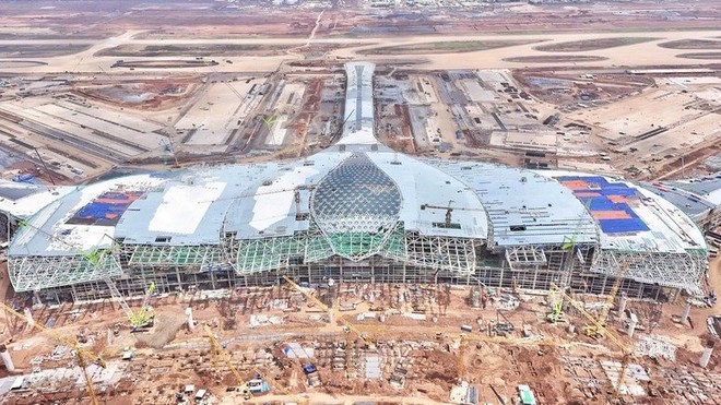 Cảng hàng không Quốc tế Long Thành sẽ đón chuyến bay kỹ thuật đầu tiên vào ngày 19/12. Ảnh: ACV