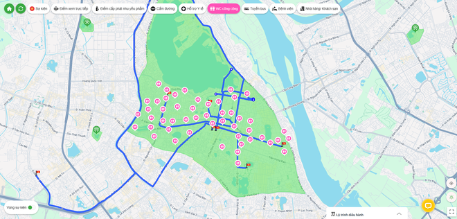 Bản đồ thời gian thực xem các tuyến phố, khu vực tiến hành CẤM ĐƯỜNG: Không cần 'học thuộc lòng' nữa! - Ảnh 3.