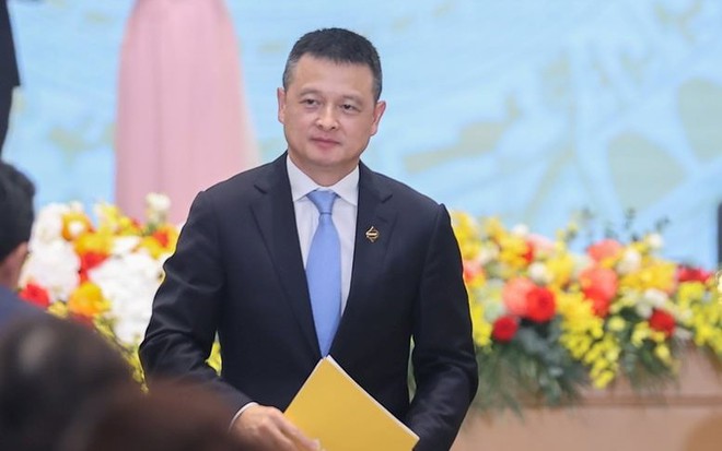 Ông Đặng Minh Trường, Chủ tịch HĐQT Tập đoàn Sun Group, phát biểu tại Hội nghị. Ảnh: VGP Ông Đặng Minh Trường, Chủ tịch HĐQT Tập đoàn Sun Group, phát biểu tại Hội nghị. Ảnh: VGP